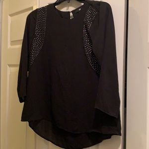 Black dress shirt